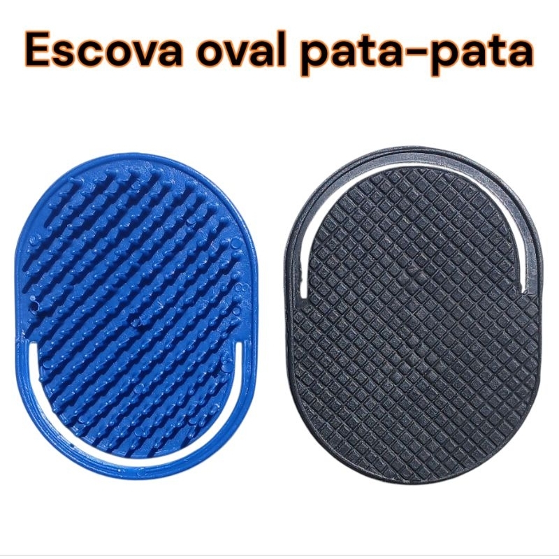 Escova oval Pata-Pata escova cabe no bolso
