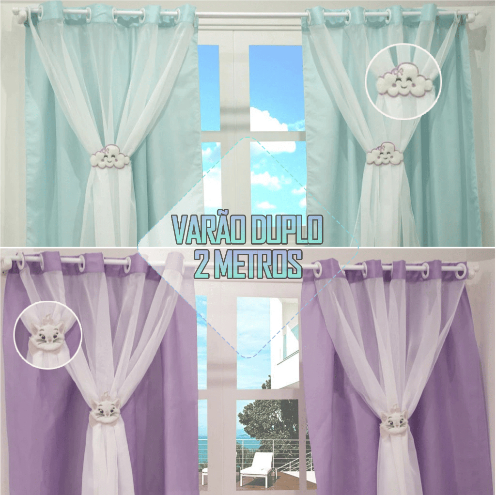 Cortina para Quarto Cor Azul: Onde Comprar | BuscaProdutos