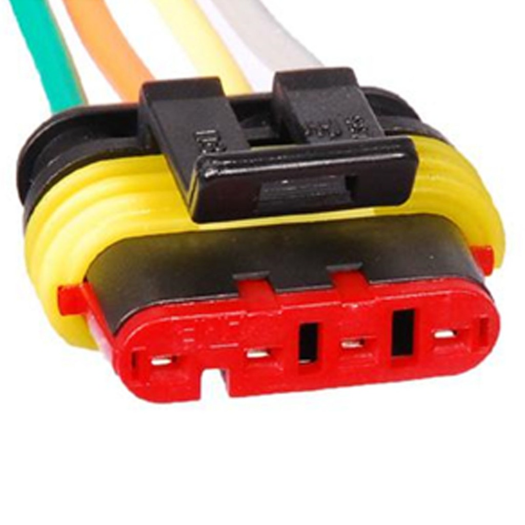 CHICOTE ELETRICO 4 VIAS FIAT (ATUADOR MARCHA LENTA MAGNETTI MARELLI/ MEDIDOR BOMBA COMBUSTÍVEL) RAINHA 7734