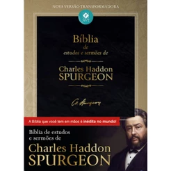 Bíblia de Estudo e Sermões CH Spurgeon - Preta