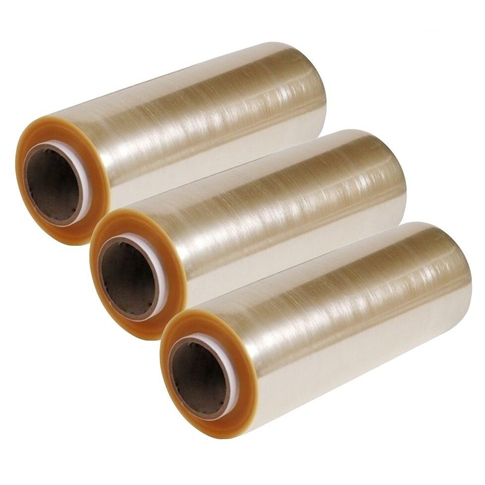 Kit 3 Rolo Bobina Plastico De Filme Pvc 28cm X 300 Metros PROFILM em Oferta na Shopee