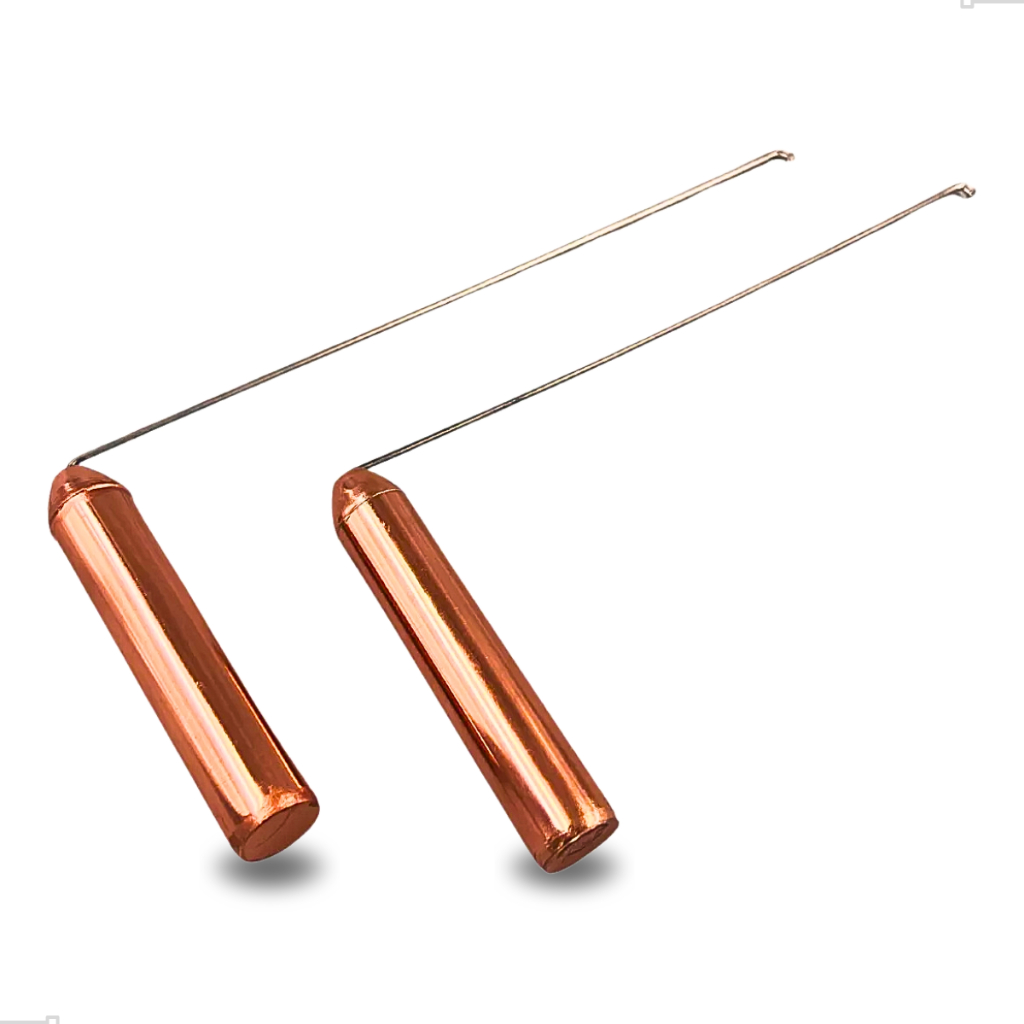 Cobre Store Artesanatos Dual Rod De Cobre Puro Para Radiestesia