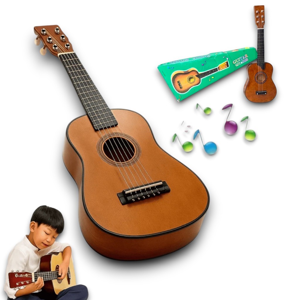 Mini Violão Infantil Semi Profissional Aprendizado Desenvolvimento Linha Premium