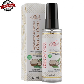 Reparador Óleo de Coco 60ml BELKIT | Reparador de pontas, anti-frizz em Oferta na Shopee