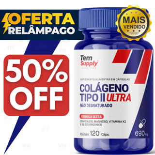 Colágeno Tipo 2 Ultra 40mg 120 Caps Produto Premium em Oferta na Shopee
