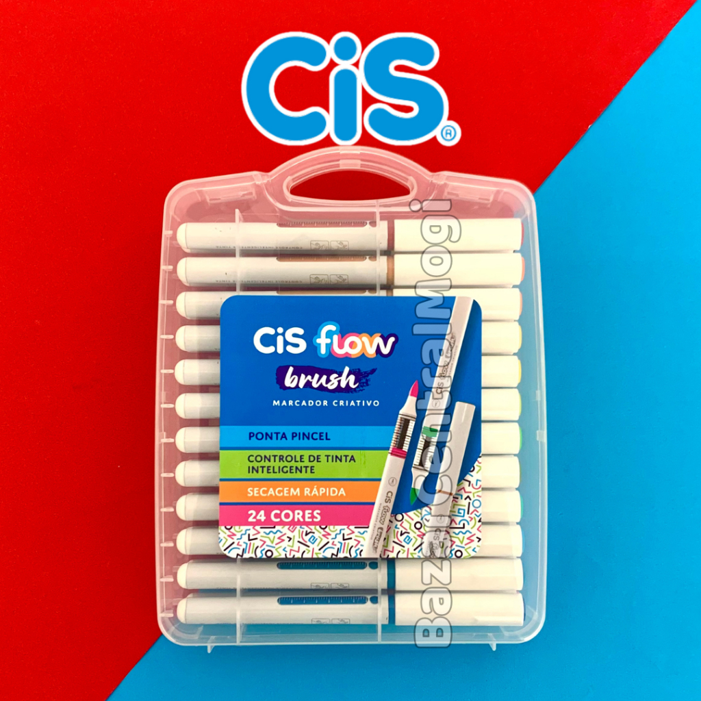 Marcadores Cis 24 Cores: Onde Comprar | BuscaProdutos