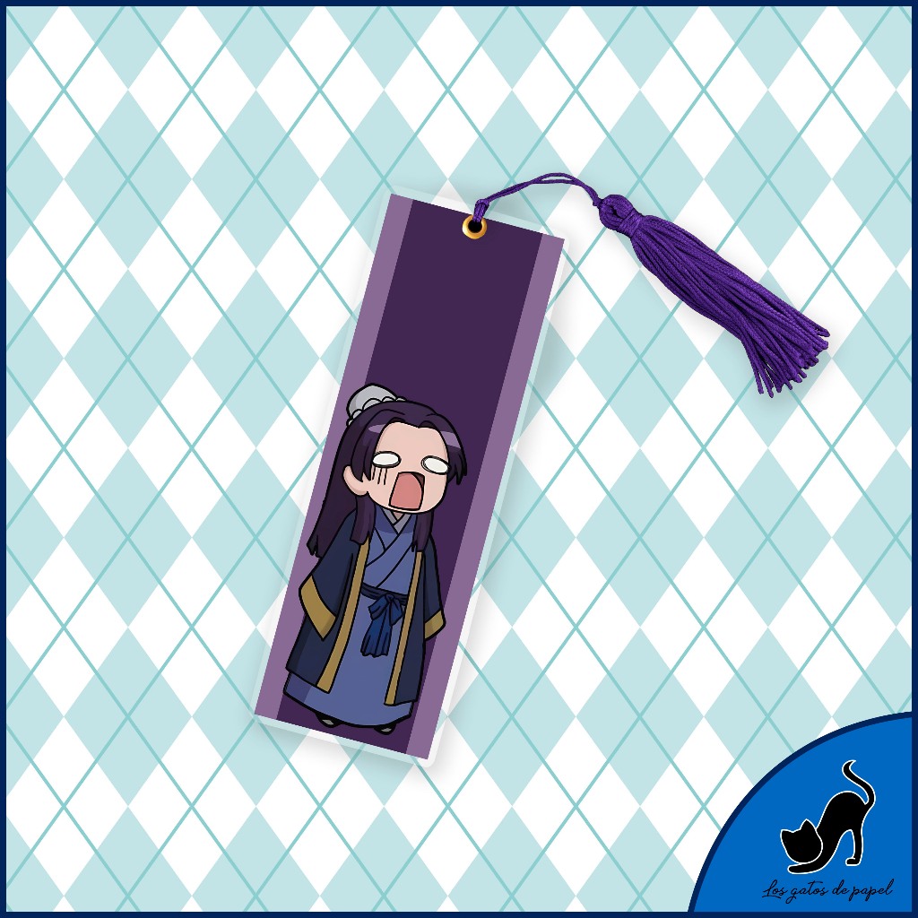 Marcador de página - Jinshi (Diários de uma apotecária / Kusuriya No Hitorigoto) em Oferta na Shopee