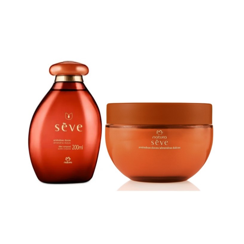Natura Cesta Presente Feminino Sève Amêndoas Doces Com Hidratante