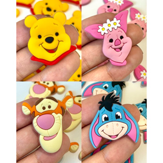 Aplique Emborrachado 12/10 unidades Infantil Turma Ursinho Pooh Artesanato em Oferta na Shopee