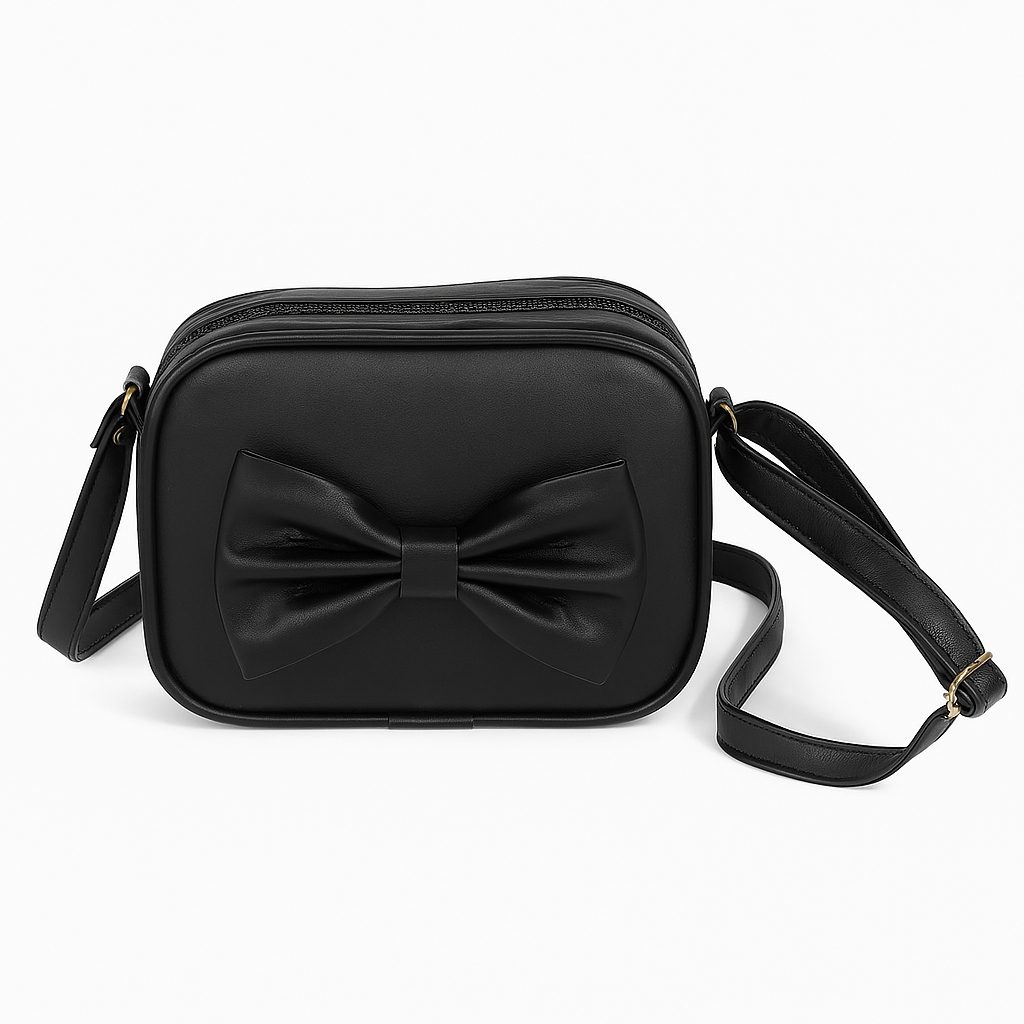 Bolsa Infantil Transversal com Laço Bolsinha de Menina Blogueirinha Nova Tendencia Varias Cores