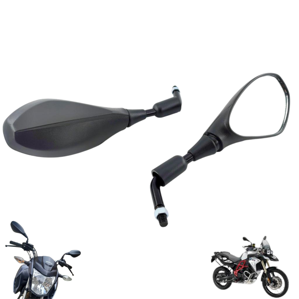 Retrovisor Espelho Moto Bmw F800 Gs Rosca Honda Fixo Titan Fan Cg 125 150 160 Xre Cb Twister em Oferta na Shopee