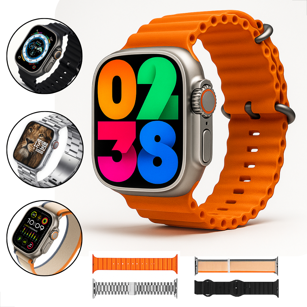 Smartwatch relogio inteligente Zt04 Ultra 2 Android Ios Amoled 48mm 2025/2026