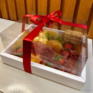 KIT 5~20 Caixas Vitrine G 18x22,5x10cm - Presentes, Confeitaria, Kits, Utensílios