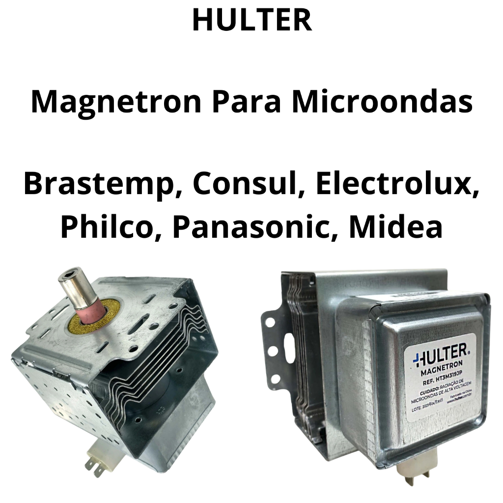Magnetron Para Microondas Compativel Brastemp M24fb-610A 2m219j 2M253J NN-ST352 NN-ST354 CMS45 BMS45