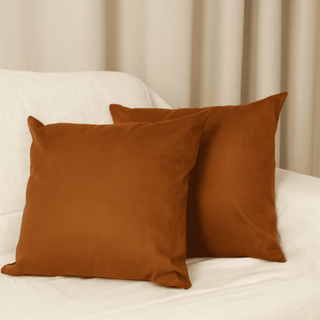 Kit Capa de Almofadas Decorativas Suede Lisas 45x45cm | 8 Cores Lindas | Sofá Sala Quarto Conforto em Oferta na Shopee