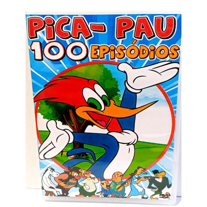 DVD pica-pau 100 episódio