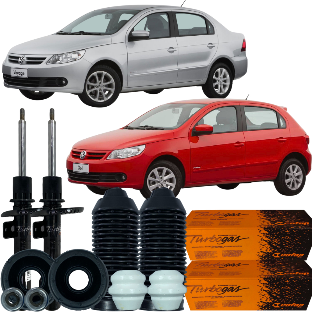 Kit Amortecedor Coxim Batente Dianteiro Gol Voyage G5 em Oferta na Shopee