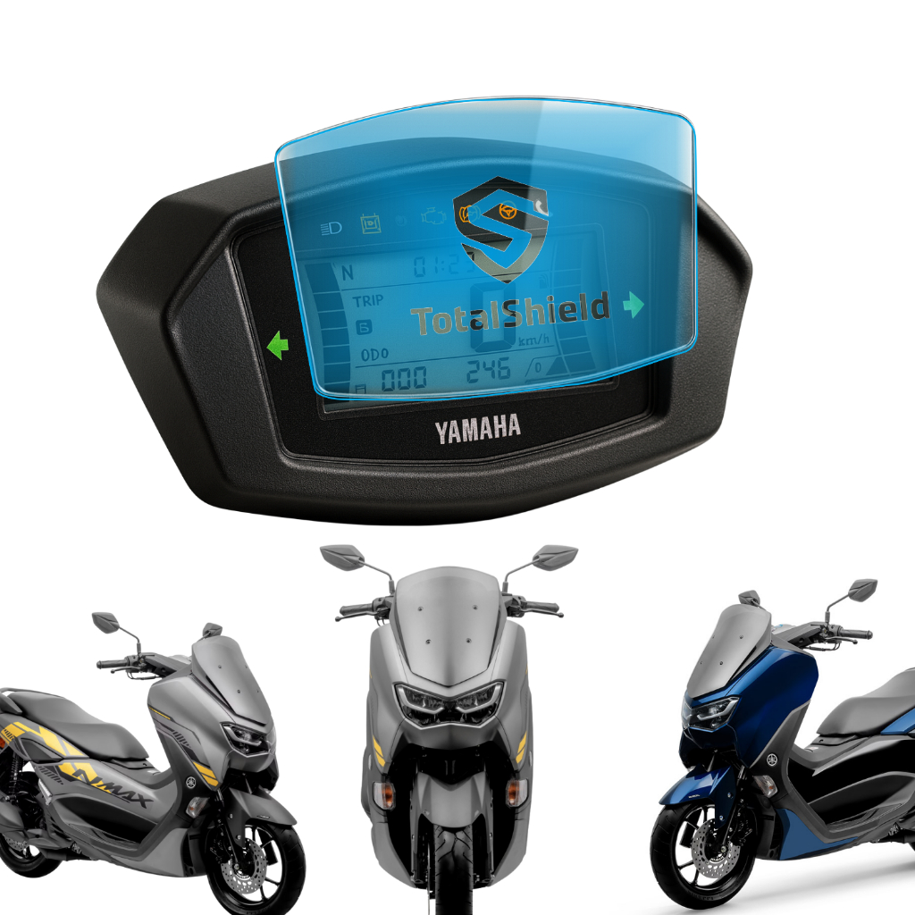 Película Protetora Painel Velocímetro tela Moto Yamaha NMax 160 2021 2022 2023 2024 Antirrisco