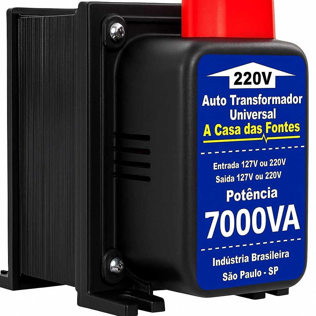 Auto Transformador Bivolt 7000va 110/220 220/110 P/ Ar 12,000btus
