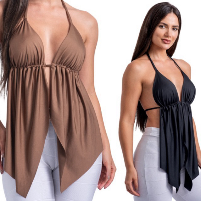 Top Cropped Feminino Malibu