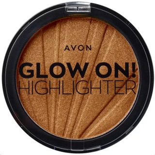 PÓ ILUMINADOR AVON  Glow On! Highlighter BRONZE  12,5g em Oferta na Shopee