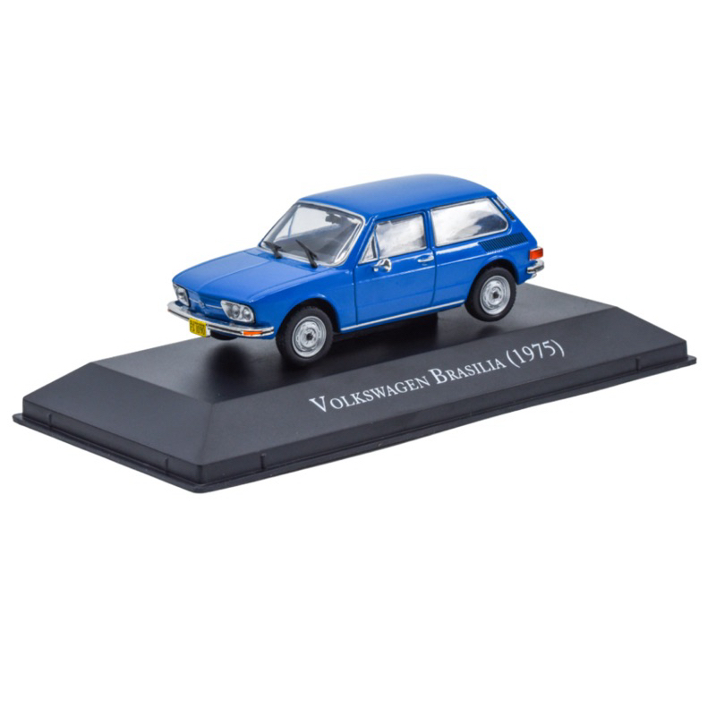 Miniatura Volkswagen Brasília (1975) Carros Clássicos do Brasil Ed. 33 1/43