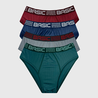 Kit 4 Cuecas Slip Masculina 100% Poliéster com Forro em Algodão – Confortáveis Sortidas em Oferta na Shopee