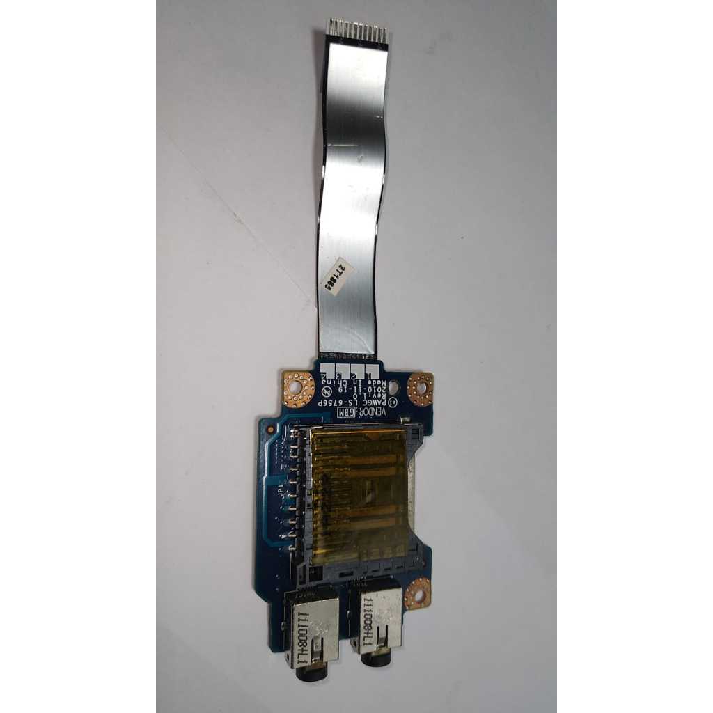 Audio leitor de cartões notebook Lenovo G475