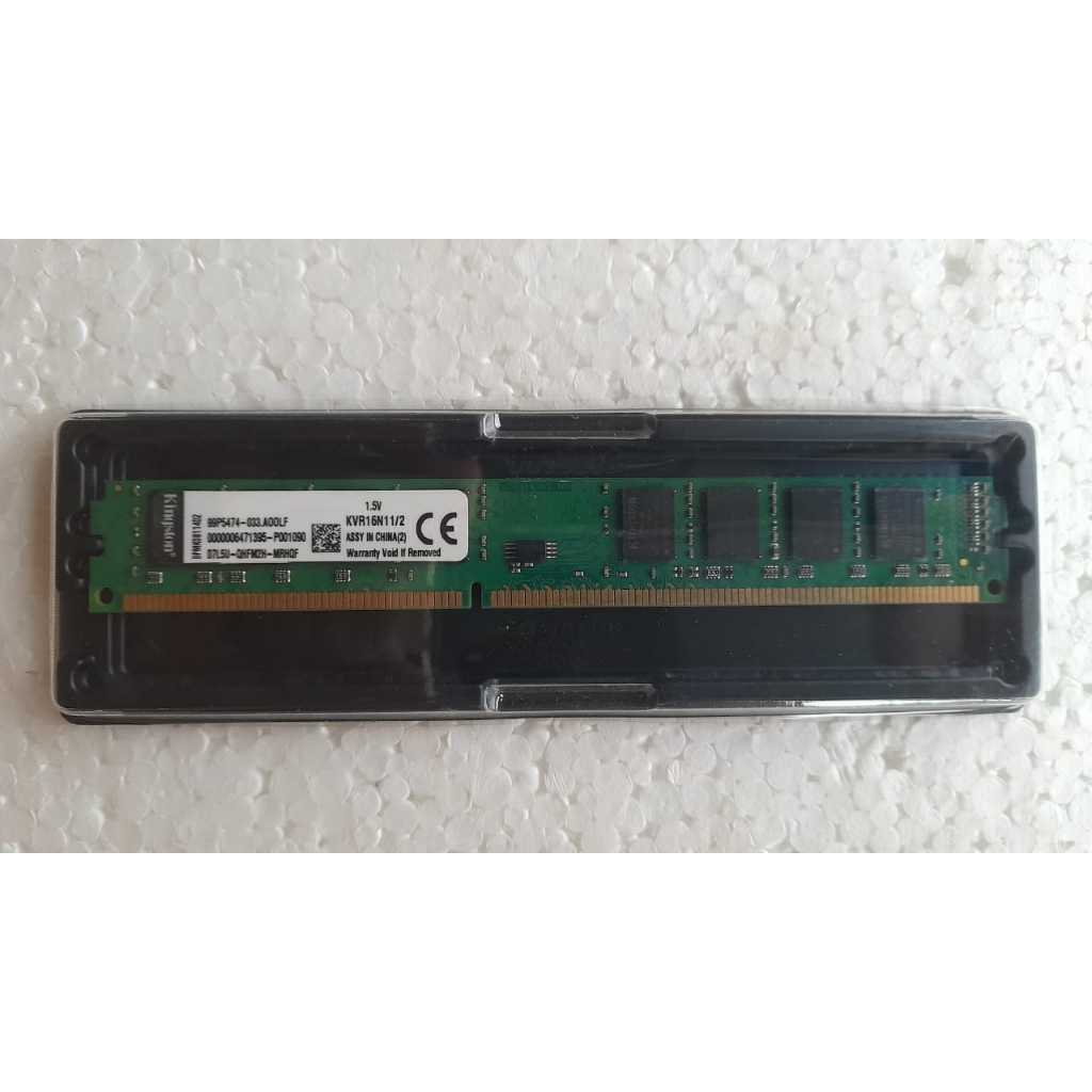 Memória Ram Computador Ddr3 2Gb 1600Mhz (Kvr16n11/2) Kingston