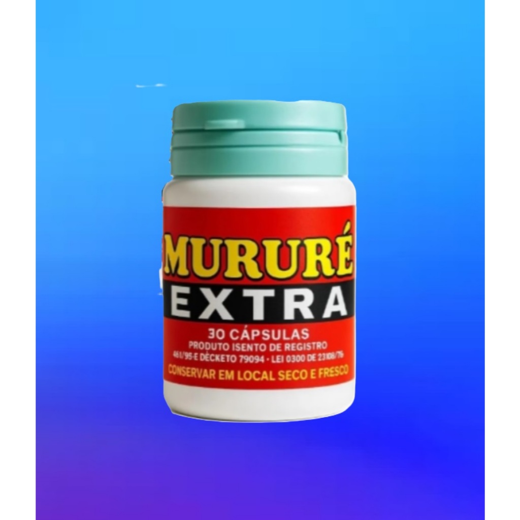 Murure Extra Mururé 100% Natural 1 Pote com 30 caps.