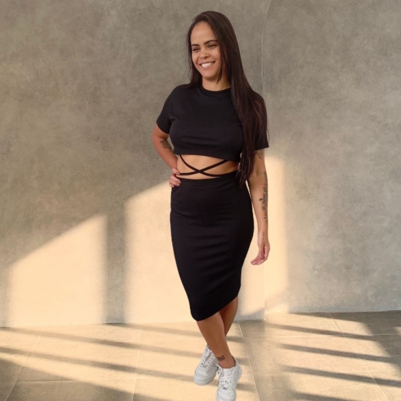 Cropped Cruzado na Barriga: Onde Comprar | BuscaProdutos