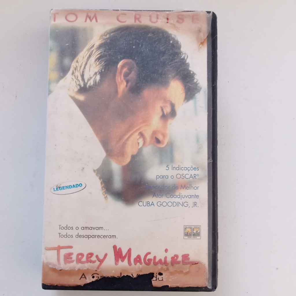 Fita Vhs Jerry Maguire- A Grande Virada Tom Cruise Legendado