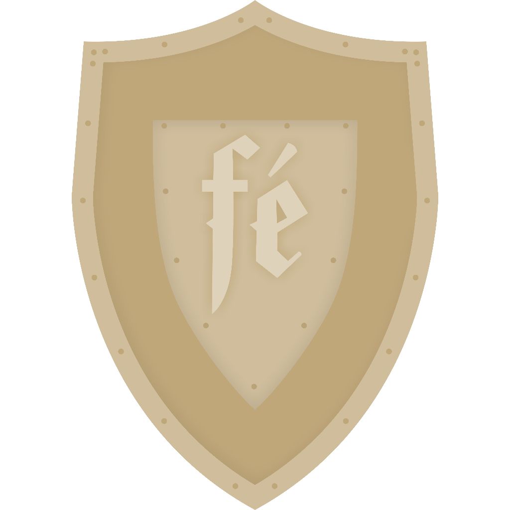 Escudo Mdf Fé em Oferta na Shopee