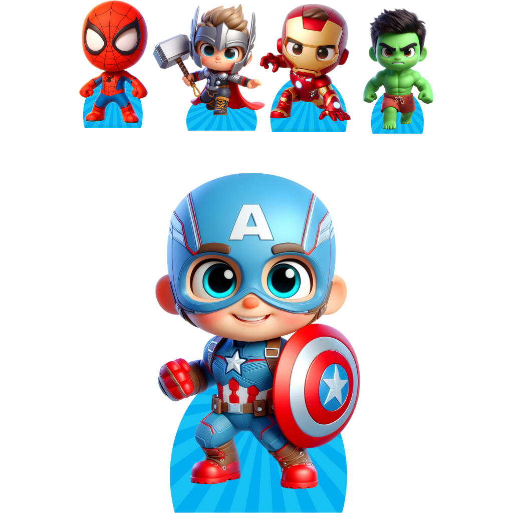 KIT DISPLAY VINGADORES BABY-VINGADORES CUTE