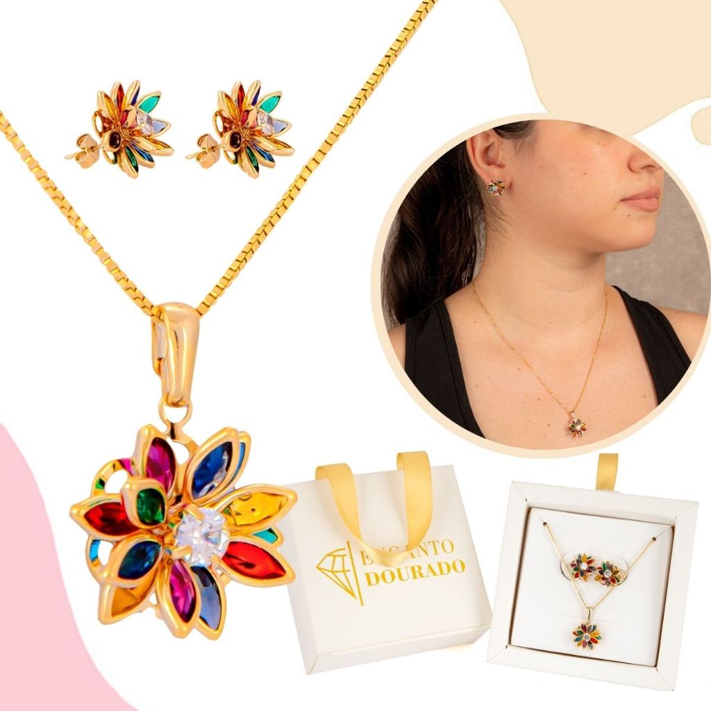 Brinco de Flor de Lotus: Onde Comprar | BuscaProdutos