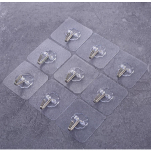 Kit 1/5/10 pçs Ganchos  Parede Multi Funcional Autocolante Casa Cozinha Quarto Banheiro