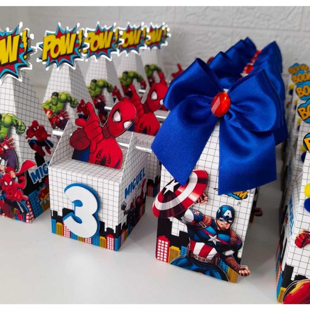KIT PERSONALIZADO VINGADORES