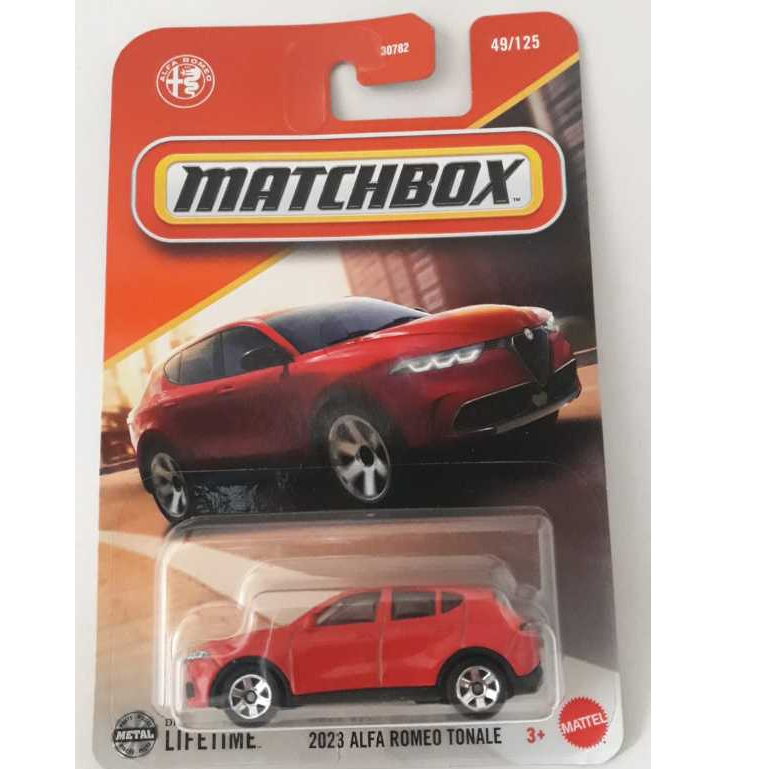 2023 Alfa Romeo Tonale  - 2025 - Vermelho - Matchbox - Mattel - Lote E - Miniatura
