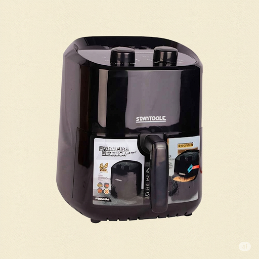 Fritadeira Elétrica Air Fryer 127V Preto Sem Óleo - 3,4 Litros