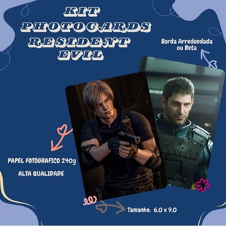Photocards Resident Evil | Kit com 9 | (6x9cm) em Oferta na Shopee