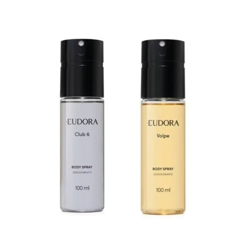 Body Spray Eudora Masculino Volpe, Club 6