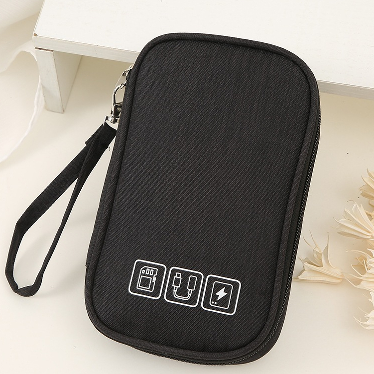 Bolsa Viagem Tech Organiza Cabos Carregador Powerbank Fones Acessórios em Oferta na Shopee
