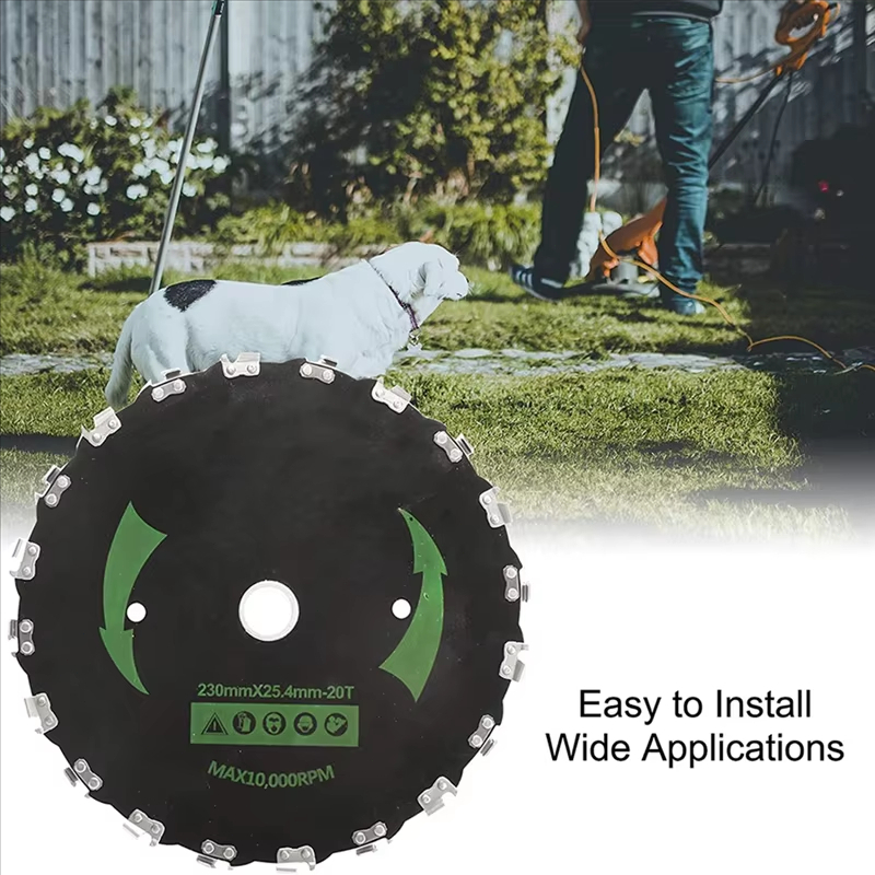 Disco de 20 Dentes para Roçadeira em Aço de Alta - Durabilidade e Eficiência no Corte de Vegetação em Oferta na Shopee