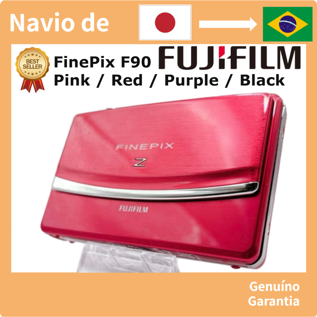 Câmera Digital FUJIFILM FinePix F90-Zoom Óptico De 12MP/10x/Vídeo Full HD [Usada No Japão]