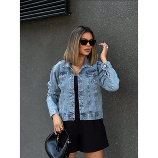 ZOEYA MODERN CHIC jaqueta jeans feminina casaco blusa casaco bulsas feminina de frio manga longa 0063