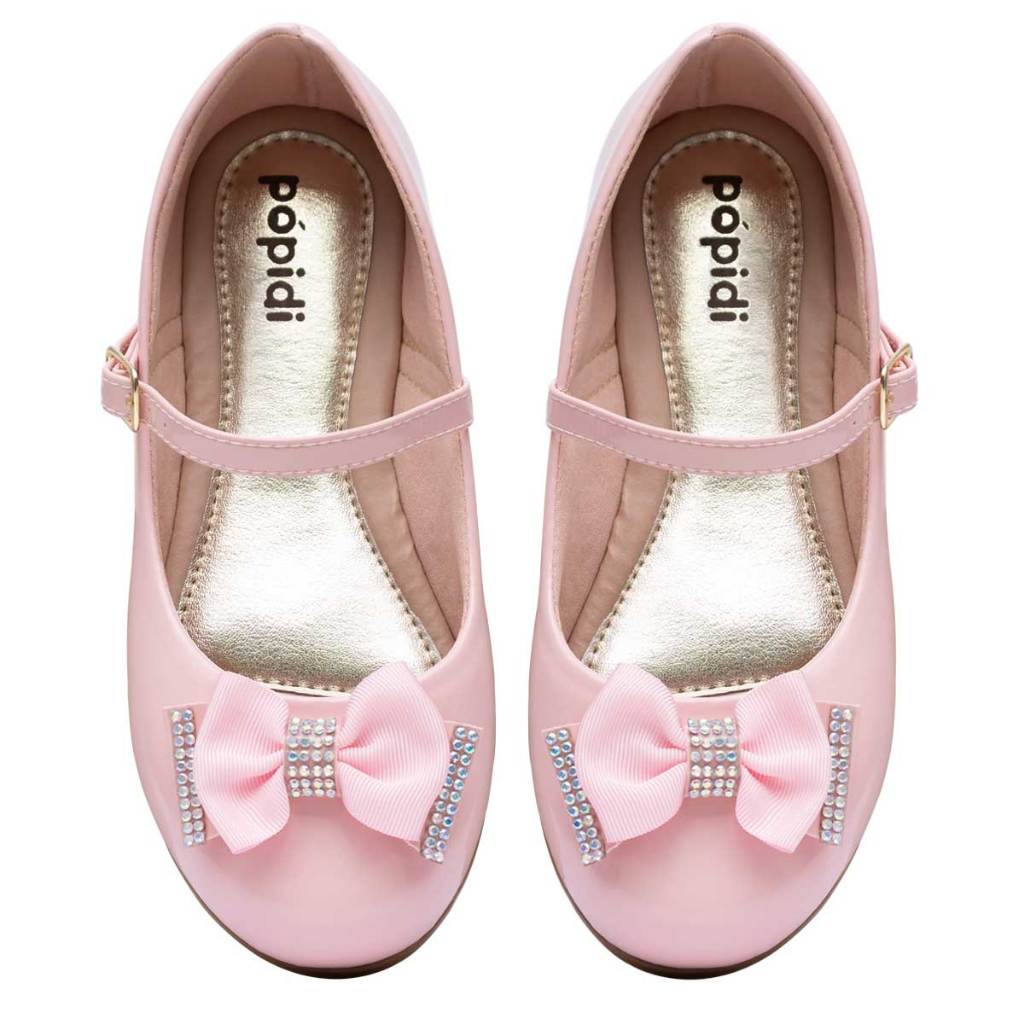 Sapatilha Infantil Feminina Menina Sapato Criança Rasteira 02.07J em Oferta na Shopee