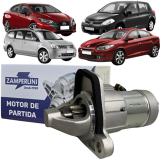 Motor de Partida Arranque Nissan Sentra Versa Tiida Kicks 16v 1.6 1.8 2.0 Renault Fluence 1.8 2.0 em Oferta na Shopee