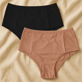 Kit 2 Calcinhas De Algodão Pós Parto Pala Dupla Cós Alto – Cotton Premium, Confortáveis e Modeladoras em Oferta na Shopee