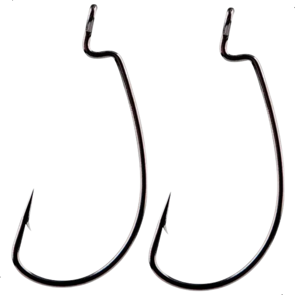 Anzol OffSet Black Para Pesca Isca Soft Cartela 2pç Summer - Vários Tamanhos em Oferta na Shopee