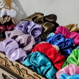 elástico de cabelo Coreia não embaraça 1 unidades penteado de cetim em Oferta na Shopee